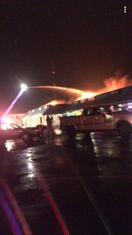 Lake Station fire